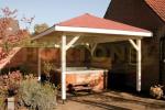 Log Cabin Helena 1 - 4.5x5.0m square gazebo