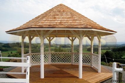 Log Cabin Gazebos and Pergolas