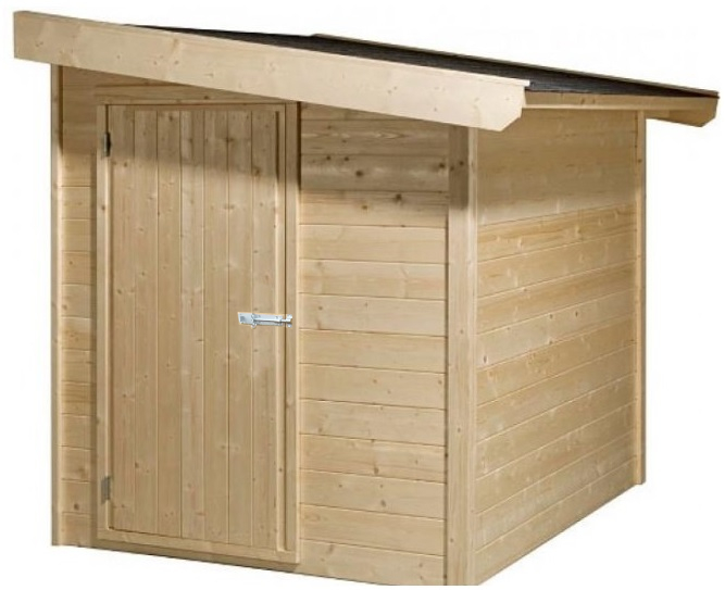 Log Cabin Lean-to log cabin extension kit