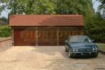 Log Cabin 8.2 x 5.5 timber framed garage