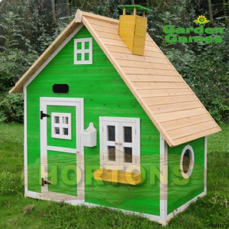 Log Cabin Whacky Mansion Playhouse