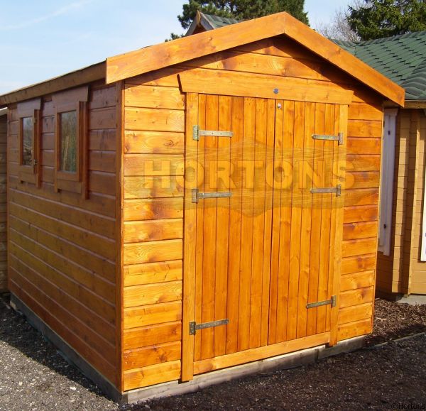 Log Cabin 10ft x 10ft Easibuild heavy duty garden workshop