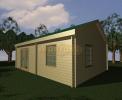 Log Cabin 35 sq m Single Storey Log House