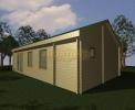 Log Cabin 45 sq m Single Storey Log House