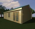 Log Cabin 48 sq m Single Storey House