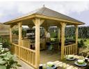 Log Cabin Hawaii wooden gazebo - 3.0 x 3.0m