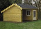 Log Cabin Lugarde Garage Calais 4 x 5m