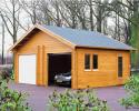 Log Cabin Lugarde Garage Kent 6.5m x 5.0m