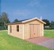 Log Cabin Lugarde Garage Kentucky 4 x 5.5m