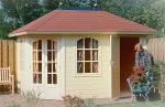 Log Cabin 2.4 x 3.6m Lugarde Prima Fifth Avenue Duo