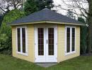 Log Cabin 3.0 x 3.0m Lugarde Prima Fifth Avenue De Luxe