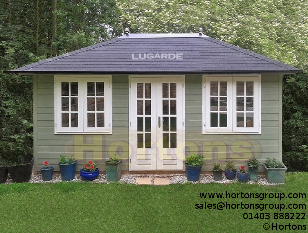 Log Cabin Summerhouse Lugarde Prima Max 4.2 x 4.2m