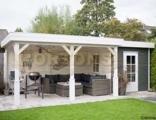 Log Cabin 6.6 x 3.0m  Lugarde Prima summerhouse