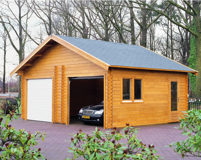 Log Cabin Garage | log cabins lugarde interlocking garages Log Cabin Garage | log cabins lugarde interlocking garages