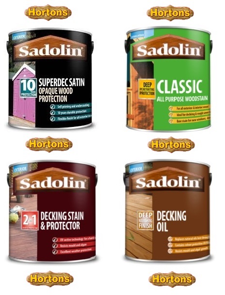 Log Cabin Sadolin Timber Treatments