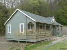 Log Cabin Wooden Pavilions and Clubhouses