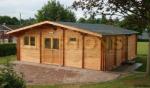 Log Cabin 7.5x9.5m (62 sqm internal) Insulated 45mm Twinskin Classroom