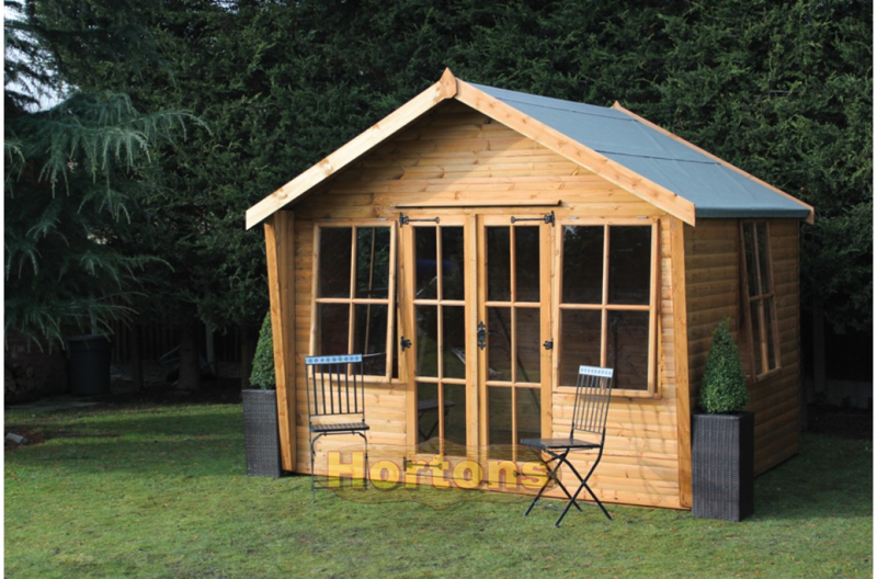 Log Cabin Alpine Wing Summerhouse range