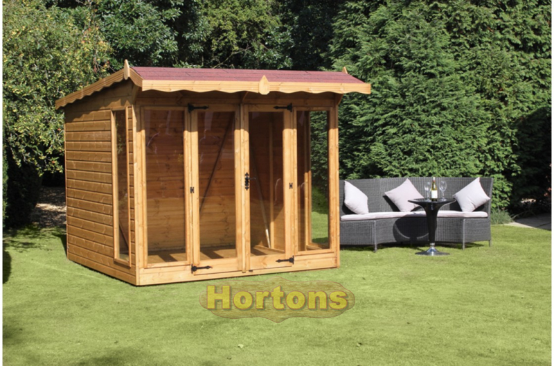 Log Cabin Clumber Pent Roof Summerhouse range