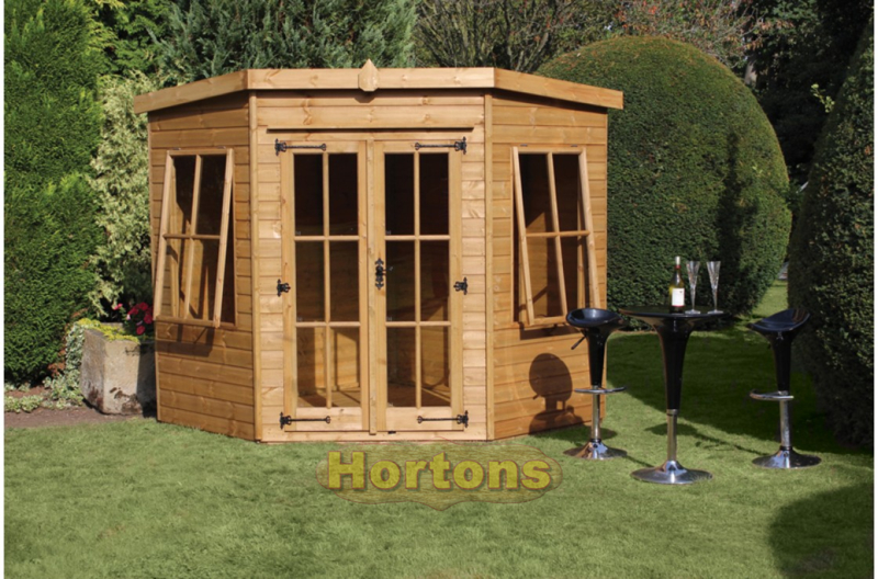 Log Cabin Conistone Corner Summerhouse range