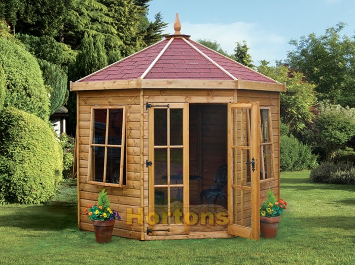 Log Cabin Octagonal Summerhouse range