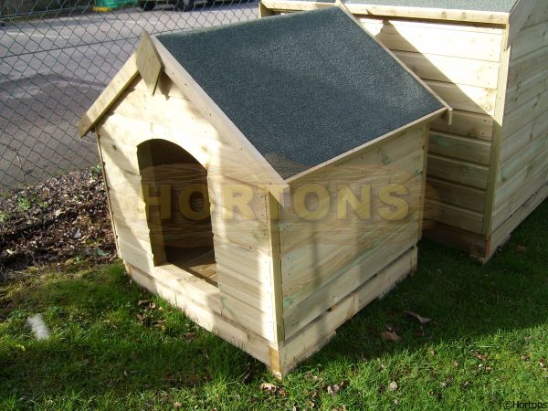 Log Cabin 4ft x 4ft Dog Kennel