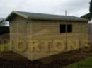 Log Cabin Sectional Timber Garages