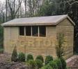 Log Cabin Pressure treated extra strong workshop