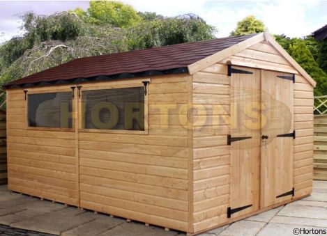 Log Cabin Ultimate Apex Shed 8ft x 8ft