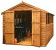 Log Cabin Value Apex 8' x 12' Featheredge Overlap Garden Shed