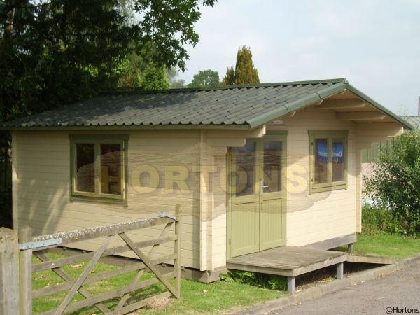 Log Cabin Dunstable 35mm 5.0 x 5.0m