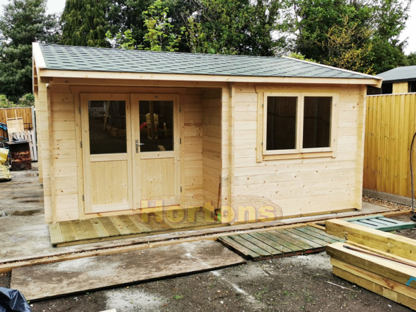 Log Cabin 5x4m Log Cabin - Colchester