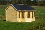 Log Cabin Middlesex 60mm - 6.0 x 4.9m