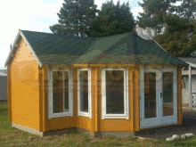 Log Cabin Middlesex - 6m x 4.9m Log Cabin
