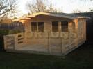 Log Cabin 28mm Salisbury 4.5x3m Log Cabin