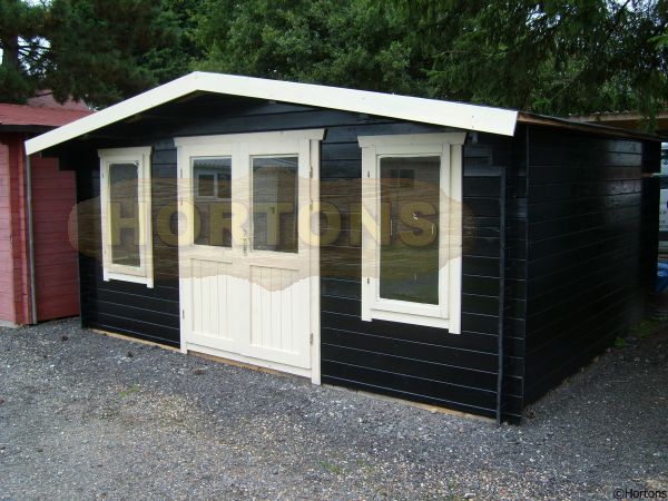 Log Cabin 28mm James 5m x 4m Log Cabin