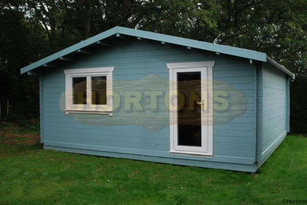 Log Cabin Cornwall Twinskin 45 + 45mm 6.0 x 6.0