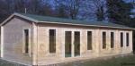 Log Cabin Peterborough 10.5m x 3.5m Log Cabin