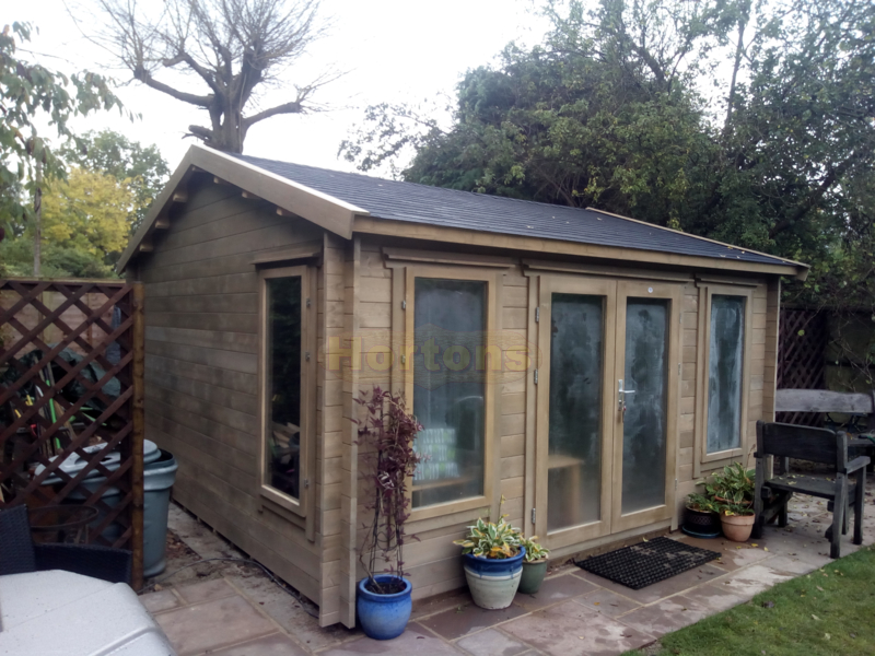 Log Cabin Cheltenham 28mm  4.5 x 4.5m