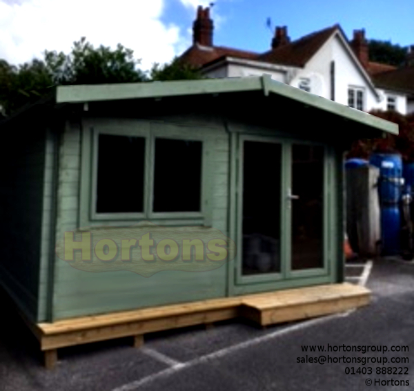 Log Cabin Marlow 70mm 4.0 x 4.0m