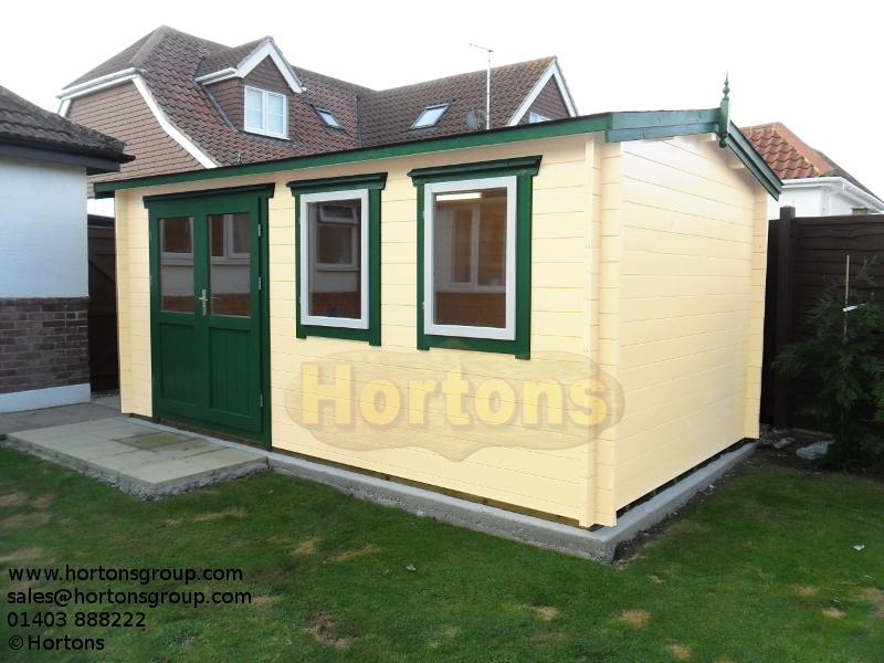 Log Cabin Bedford 45mm 5.0 x 3.0m