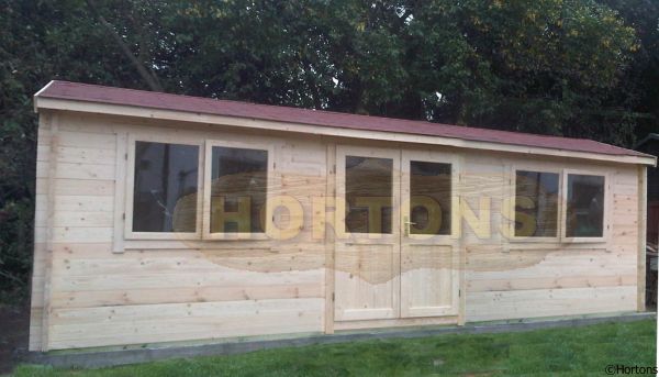 Log Cabin Chichester Twinskin 28+28mm 6.0 x 3.0m