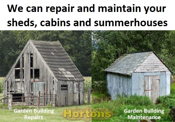 Log Cabin Garden building maintenance service
