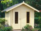 Log Cabin Lugarde Amsterdam 2.5m Wide